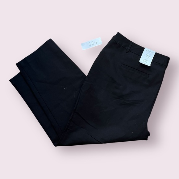 Liz Claiborne Collection Women's Emma Ankle Slacks Size 20W Black NWT - Picture 1 of 11
